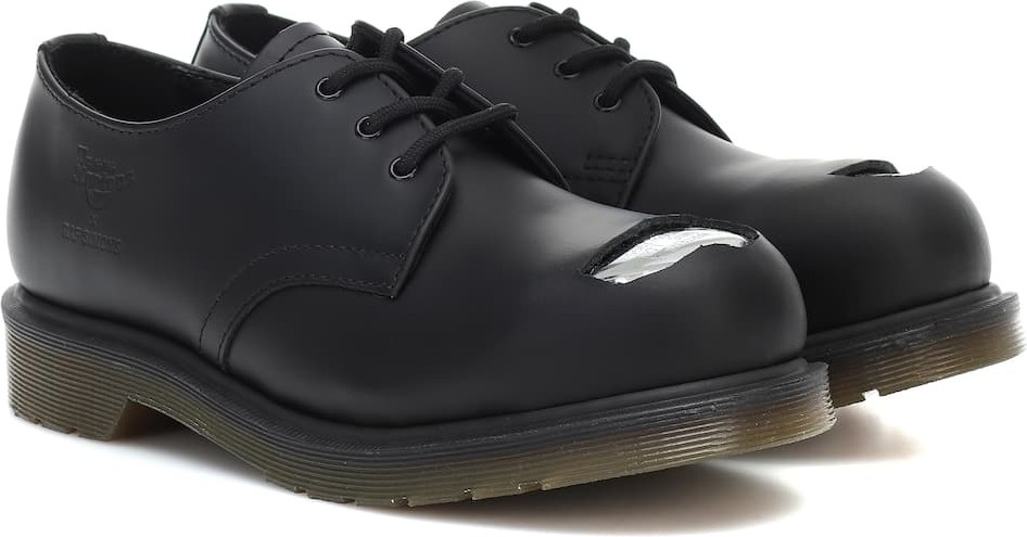 Raf Simons x Dr. Martens leather Derby shoes