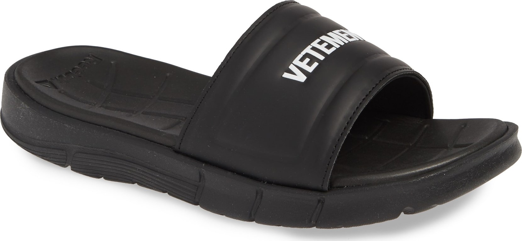 Vetements x Reebok Logo Slide Sandal