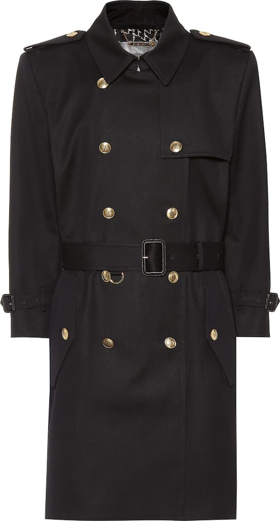 Givenchy Double-breasted cotton coat