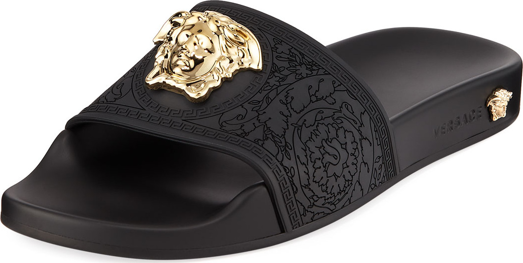 Versace Palazzo Medusa Pool Slide Sandals
