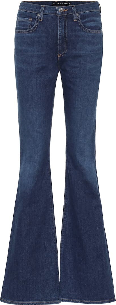 Veronica Beard Beverly high-rise flared jeans