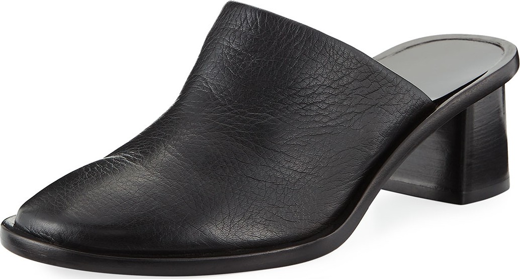 THE ROW Teatime Leather Clog Mules