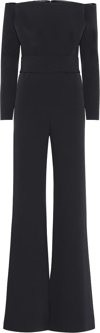 Safiyaa Stretch-crêpe jumpsuit