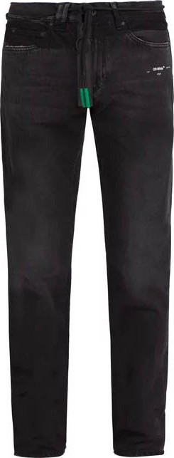 Off White Side panel jeans