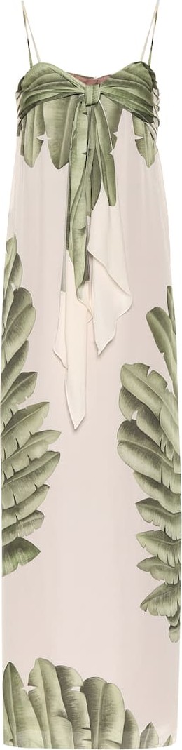 Johanna Ortiz Holy Earth silk slip dress