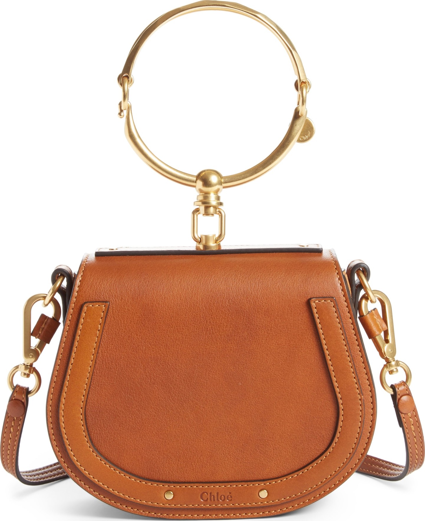 Chloe Small Nile Bracelet Leather Crossbody Bag