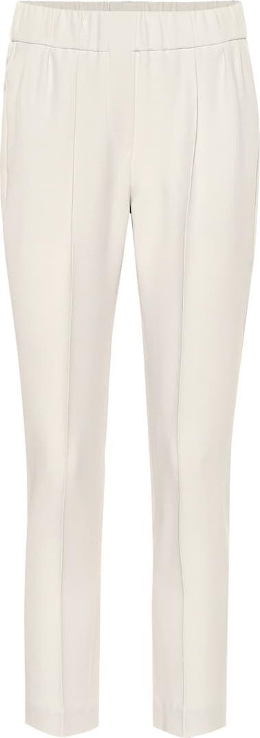 Brunello Cucinelli Silk-blend cropped pants