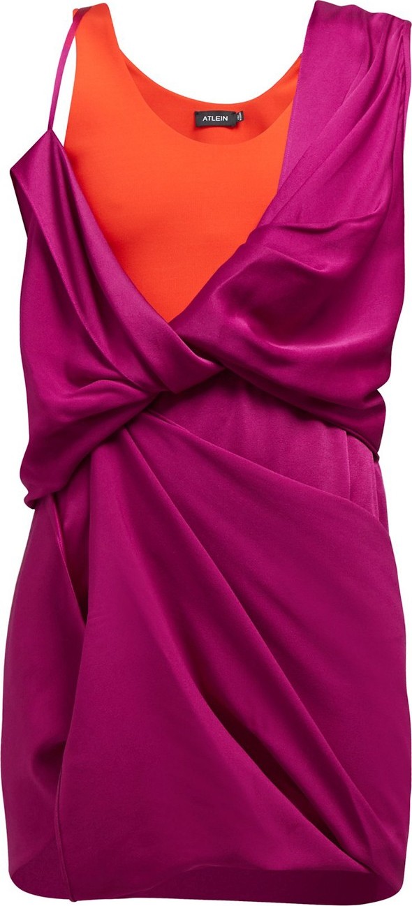 Atlein HYBRID DRAPED DRESS