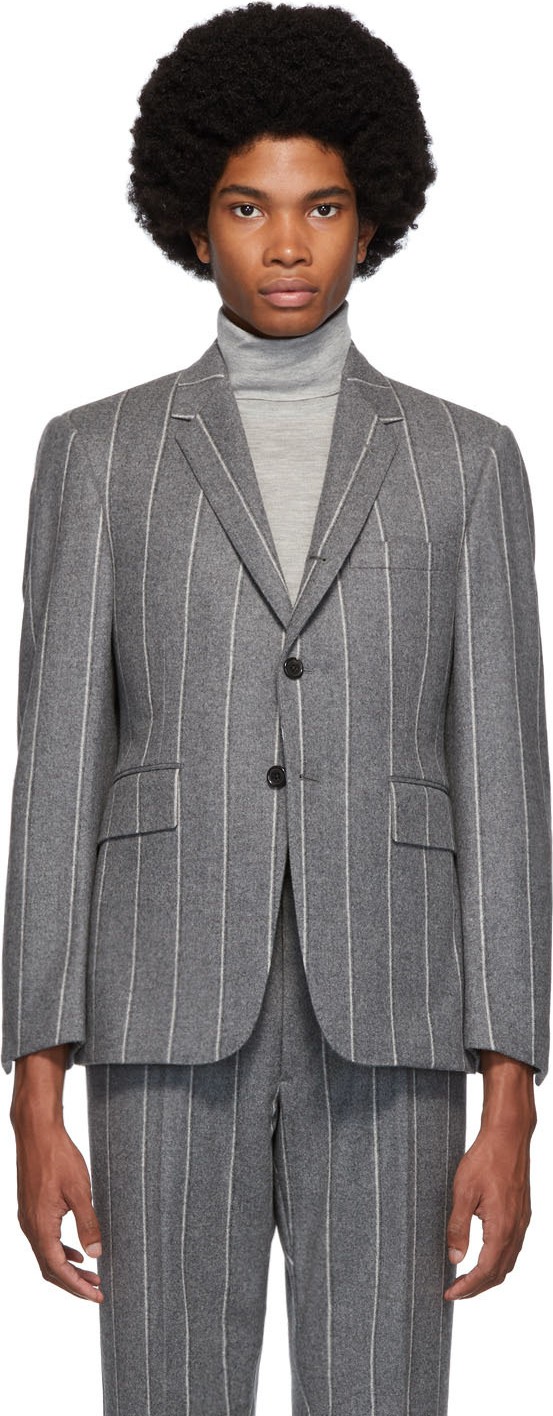 Thom Browne Grey Classic Sport Coat