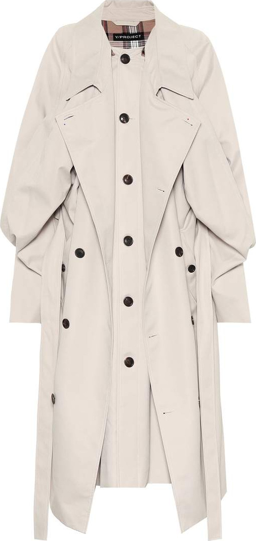 Y/Project Gabardine trench coat