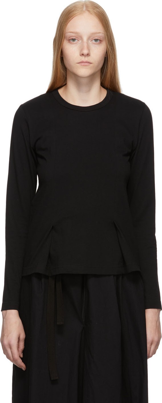 Comme Des Garçons Comme Des Garçons Black Double Centered Seam T-Shirt