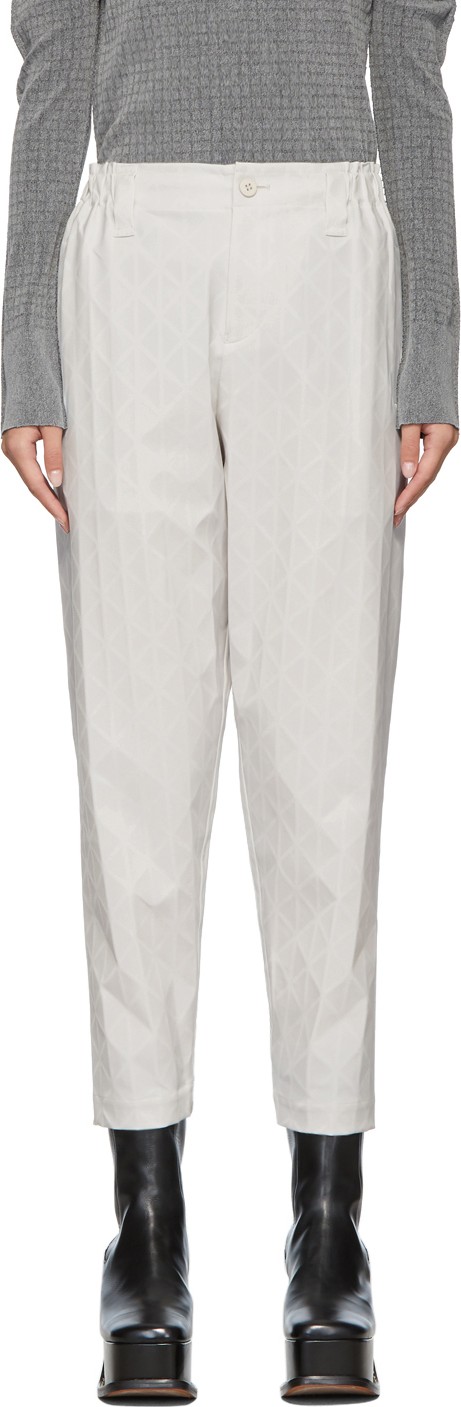 Issey Miyake Grey Blink Trousers