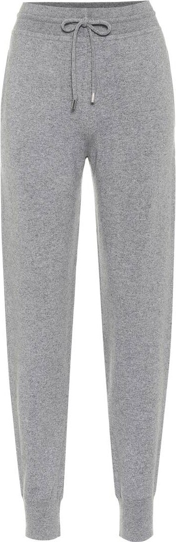 Chloe Cashmere-blend trackpants