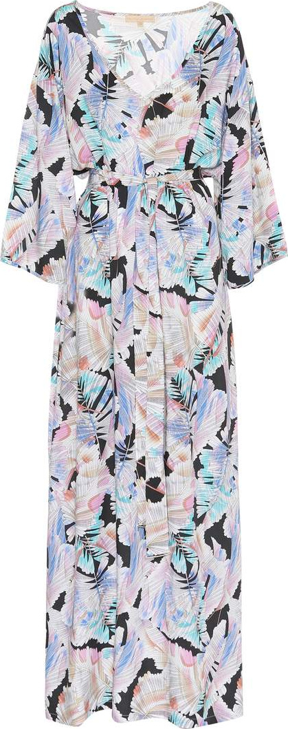 Melissa Odabash Becky printed voile maxi dress