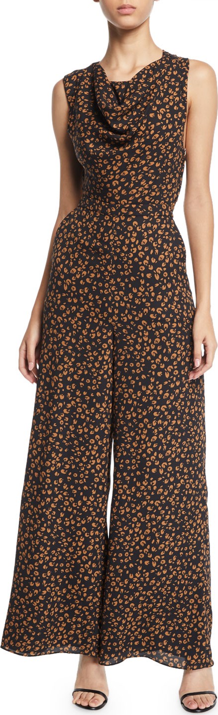 Fame and Partners The Melanie Crisscross-Back Jumpsuit