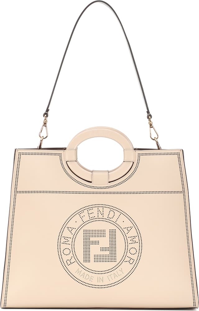 Fendi Runaway Medium leather tote