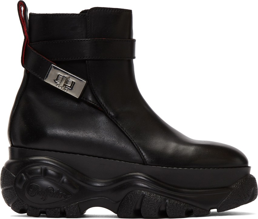 032c Black Buffalo London Edition Jodphur Boots