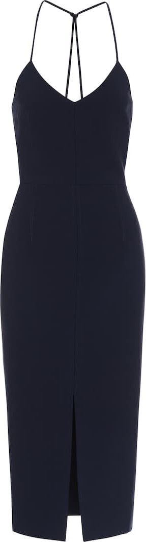 Roland Mouret Cannock stretch-crêpe dress