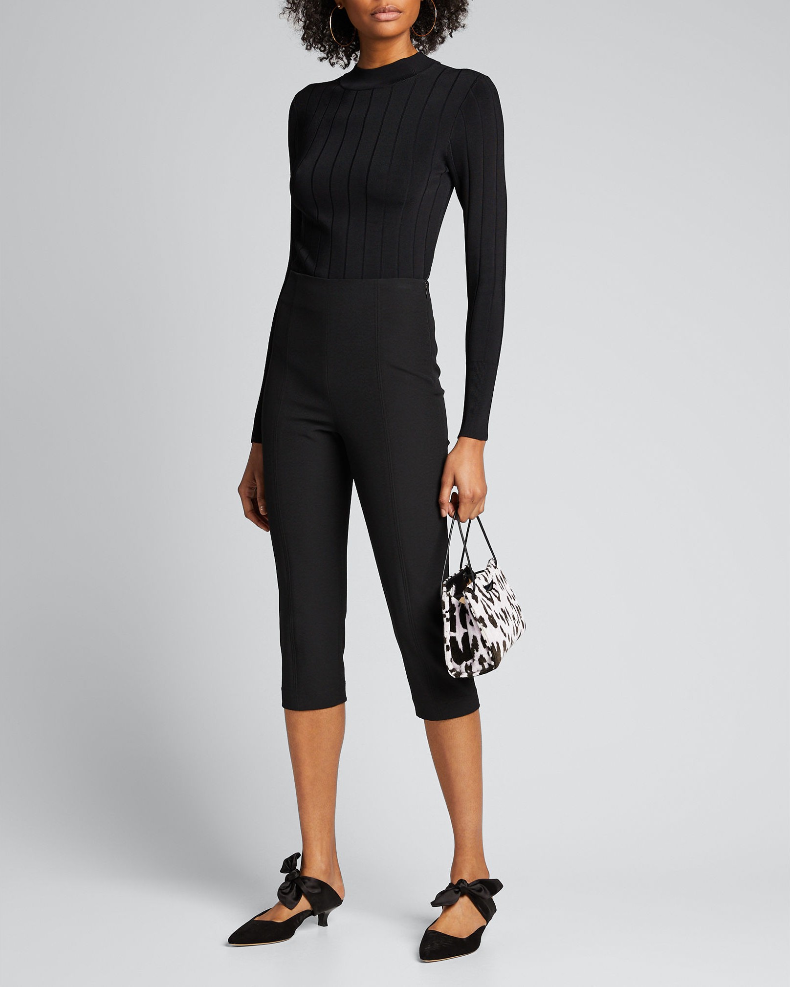 A.L.C. Koko Ribbed Crewneck Sweater