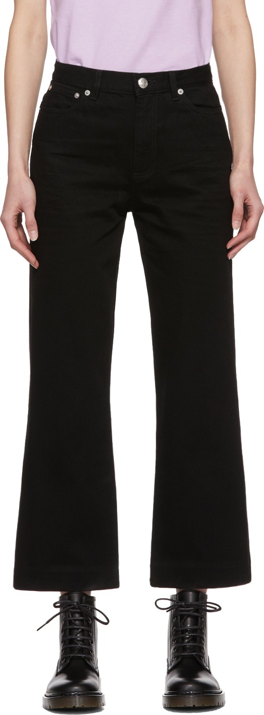 A.P.C. Black Sailor Jeans