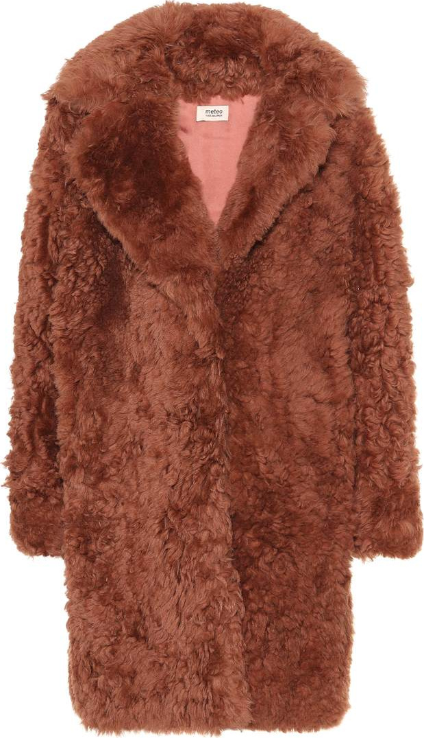 Meteo By Yves Salomon Lamb fur coat