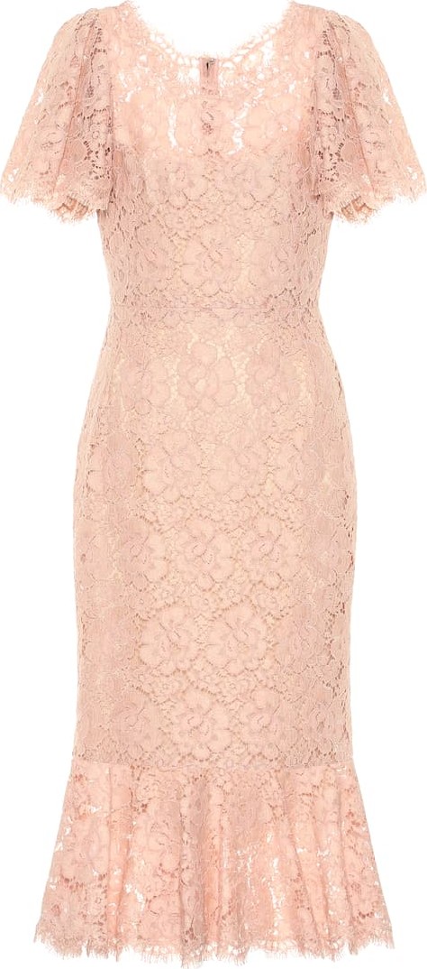 Dolce & Gabbana Lace midi dress