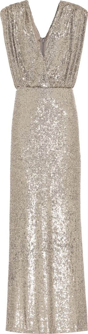 Monique Lhuillier Sequined gown