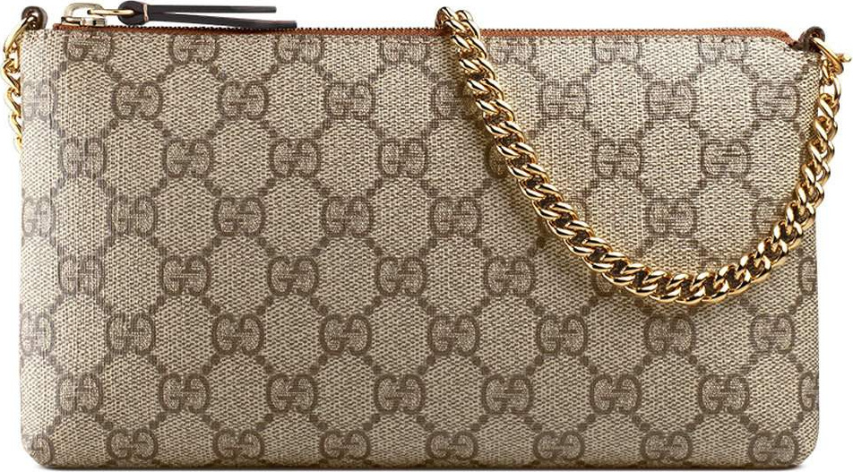 Gucci GG Supreme Canvas Wrist Wallet