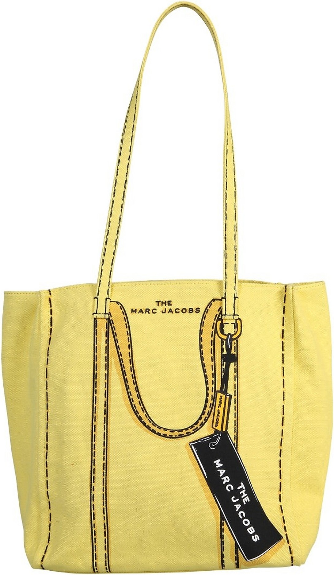 MARC JACOBS The Trompe L'oeil Tag Tote Bag