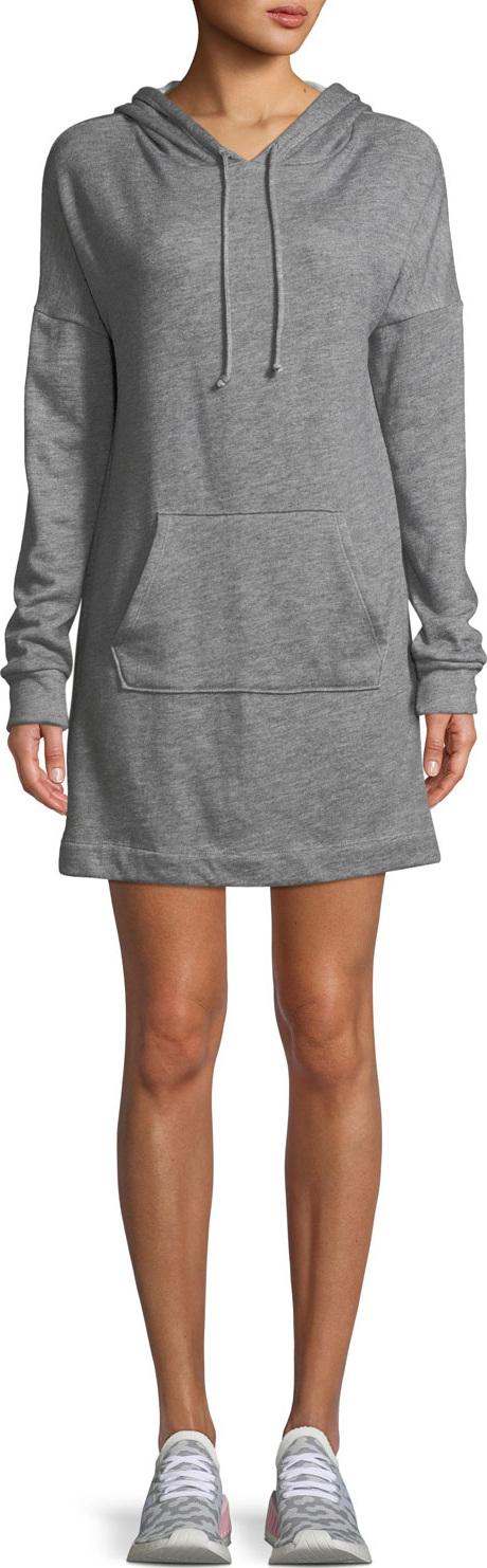 Beyond Yoga Hood Times Mini-Length Sweatshirt Dress