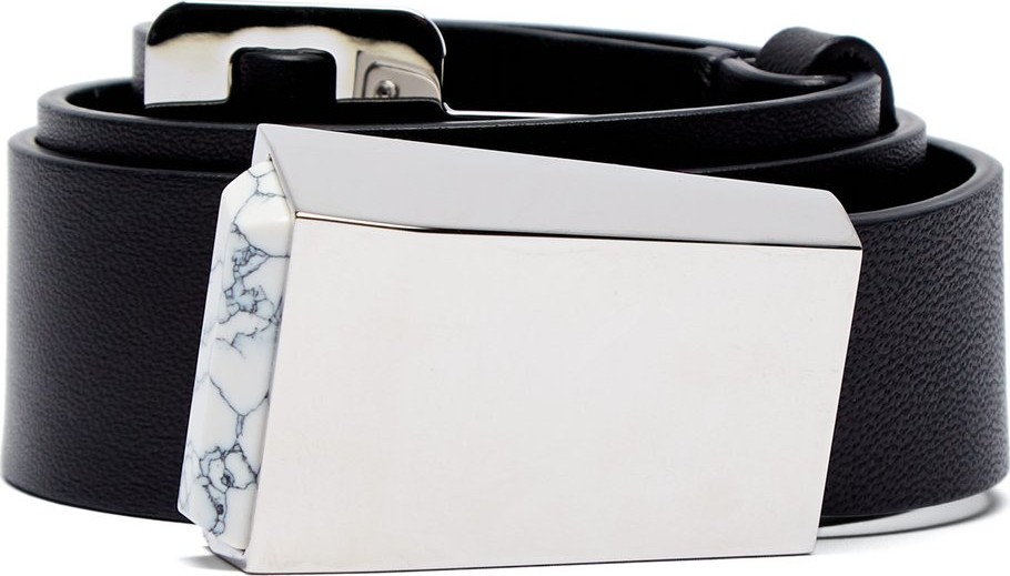 Gabriela Hearst Car-buckle leather belt