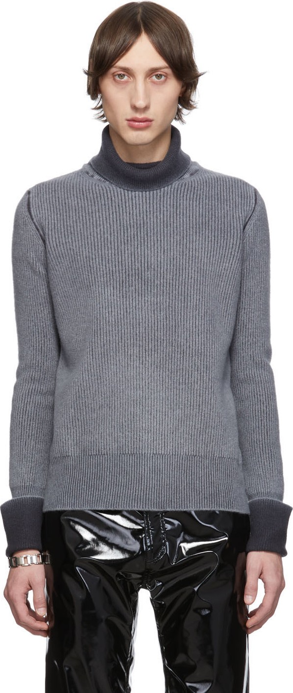 Maison Margiela Grey Gauge 7 Sweater