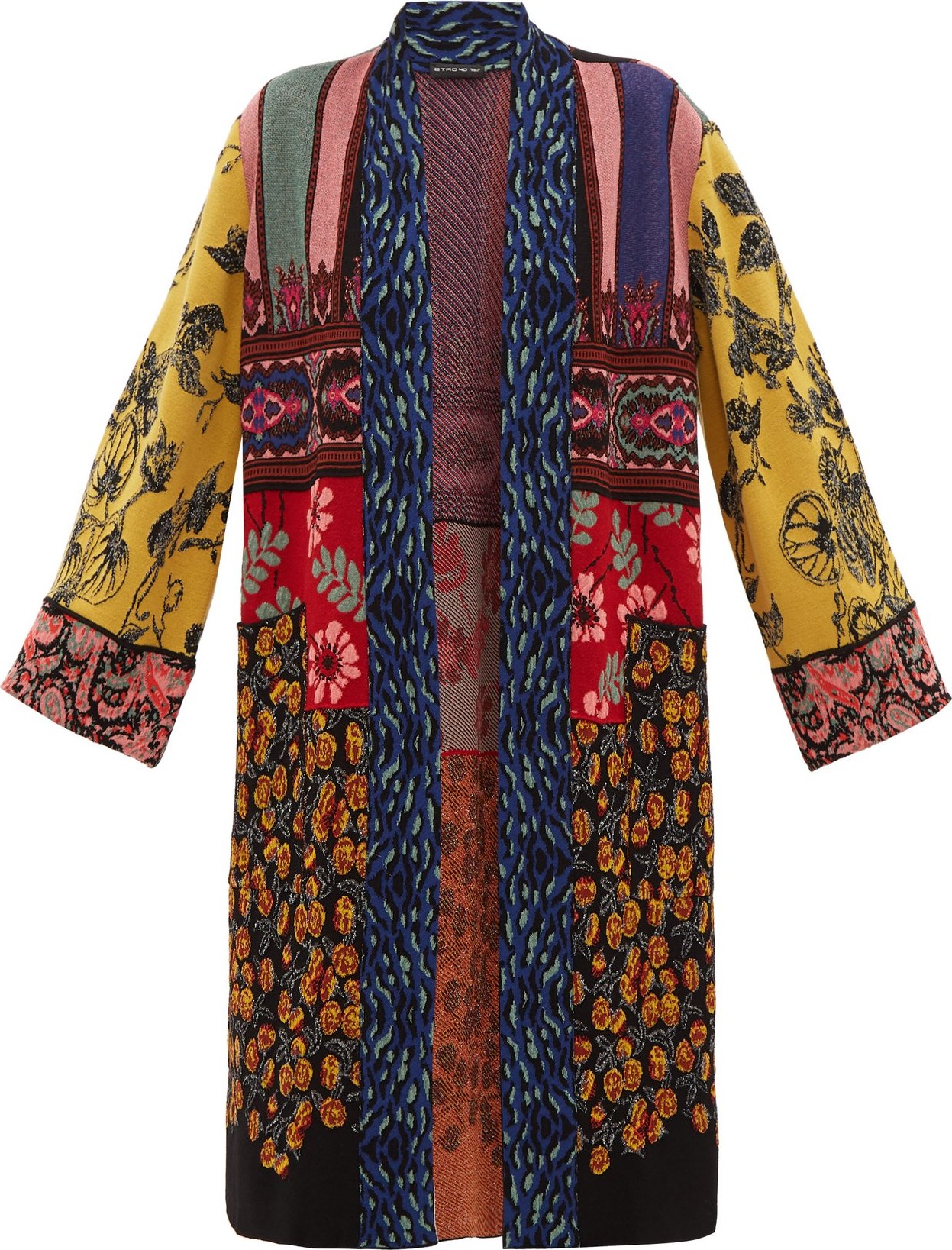Etro Cornwall floral-jacquard cardigan