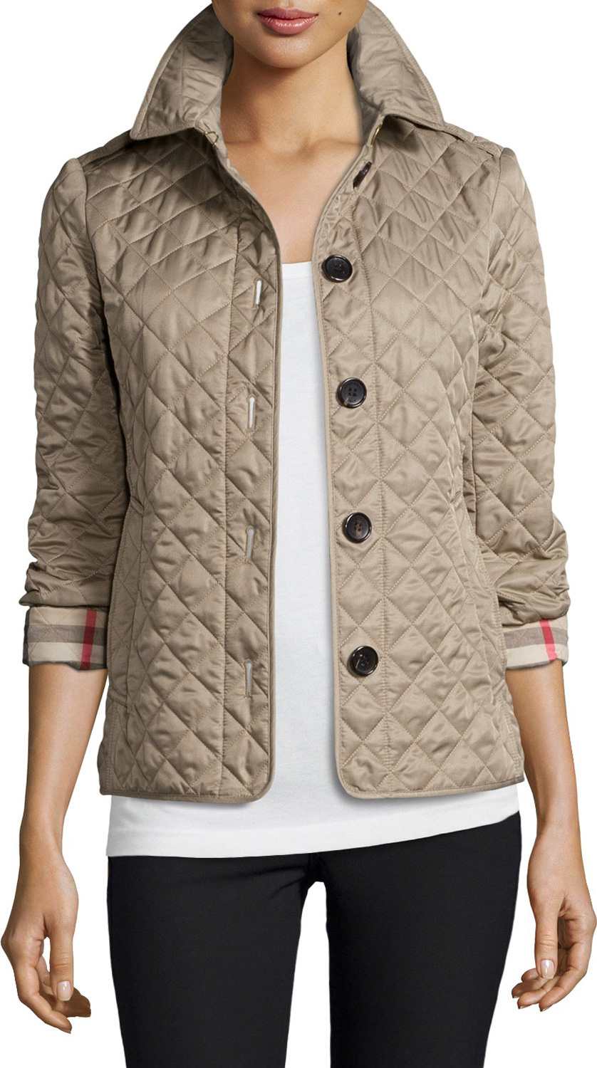 Burberry London England Ashurst Classic Modern Quilted Jacket