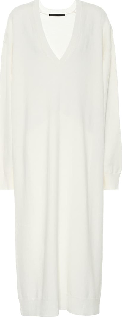 Haider Ackermann Wool and cashmere midi dress