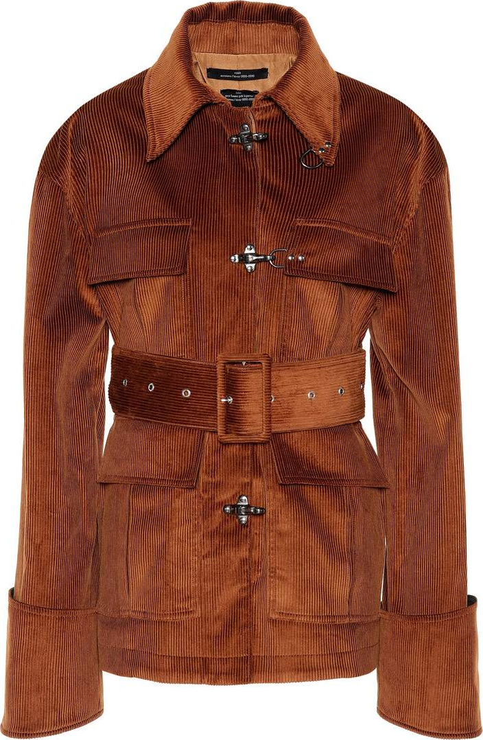 Rokh Belted corduroy jacket