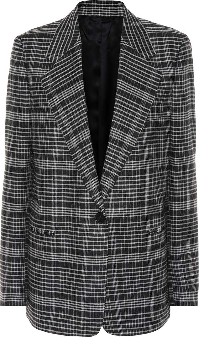 Acne Studios Checked wool-blend blazer