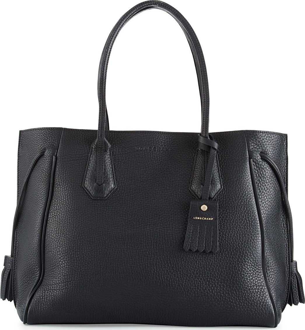Longchamp Penelope Large Leather Tote Bag