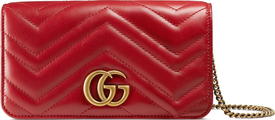 Gucci GG Marmont 2.0 Wallet On Chain