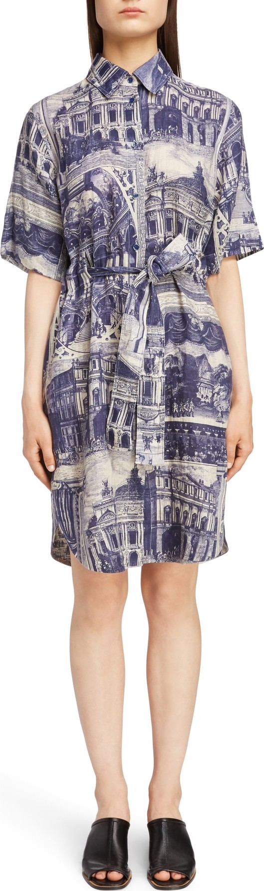 Acne Studios Della Theatre P Shirtdress