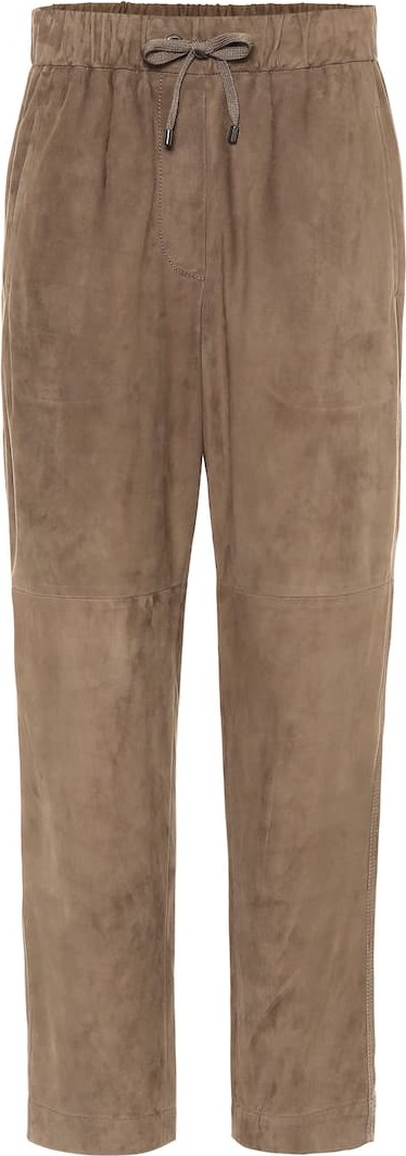 Brunello Cucinelli Suede pants