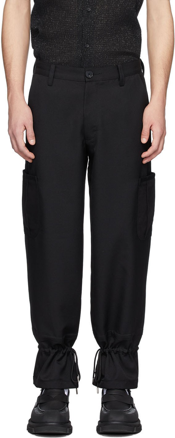 Goodfight Black High Water Cargo Pants