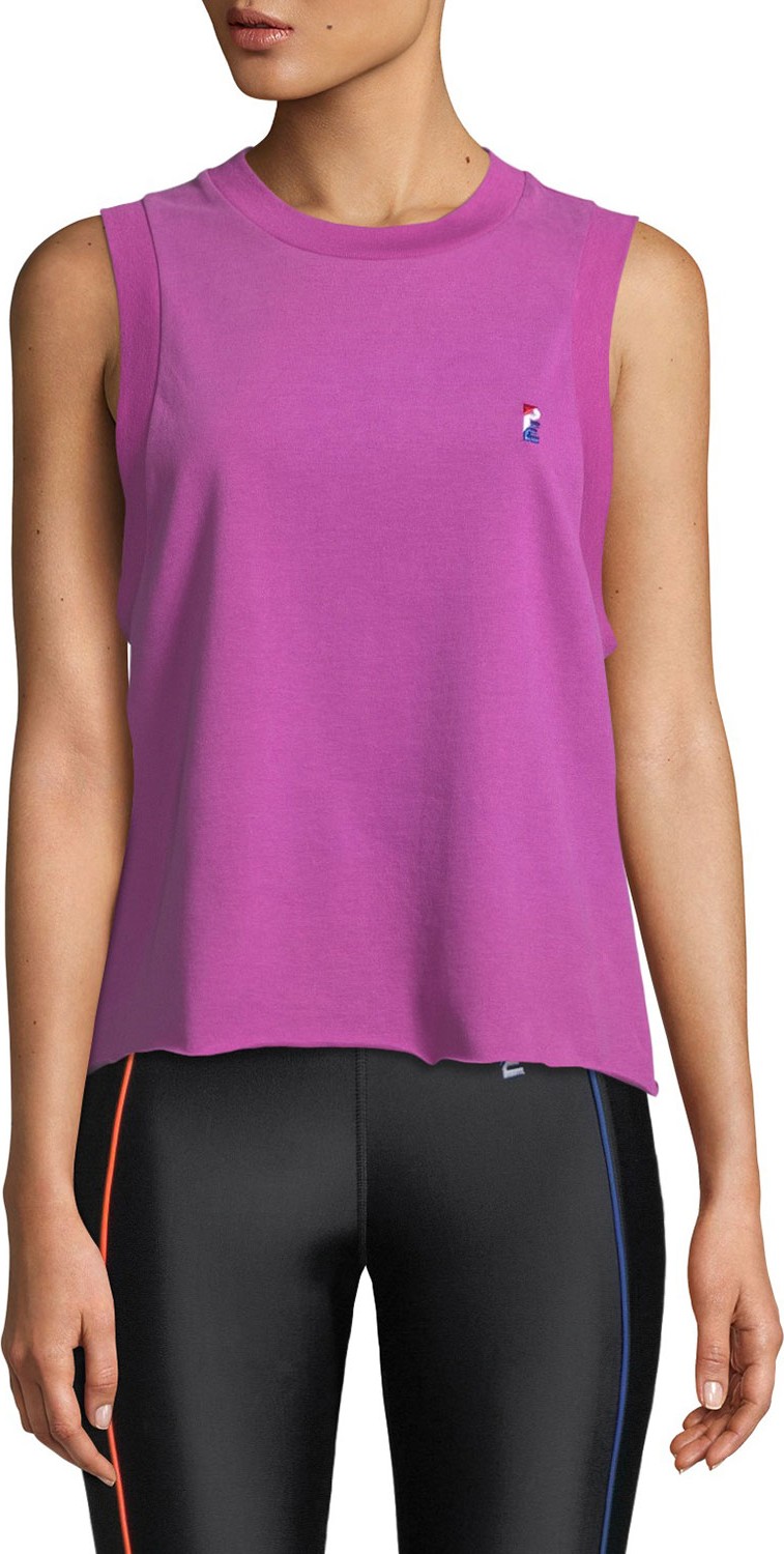 P.E Nation The Quantum Crewneck Cotton Tank