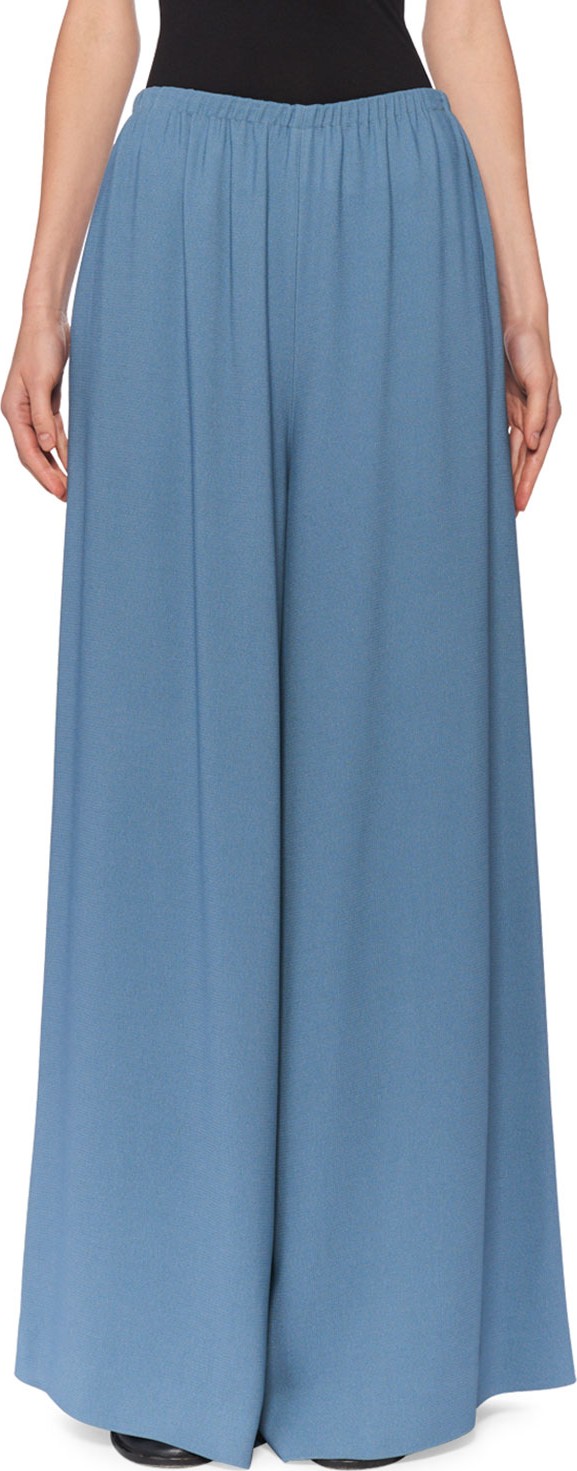 THE ROW Pavel Wide-Leg Jersey Pants
