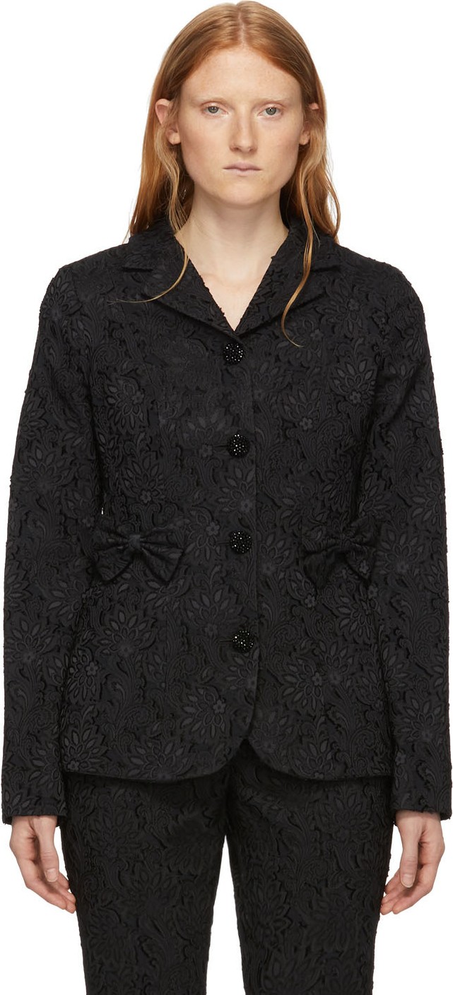 Erdem Black Benjamin Blazer