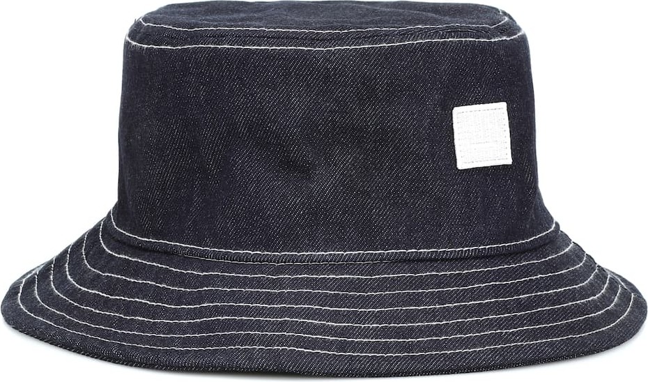 Acne Studios Buk Face denim bucket hat