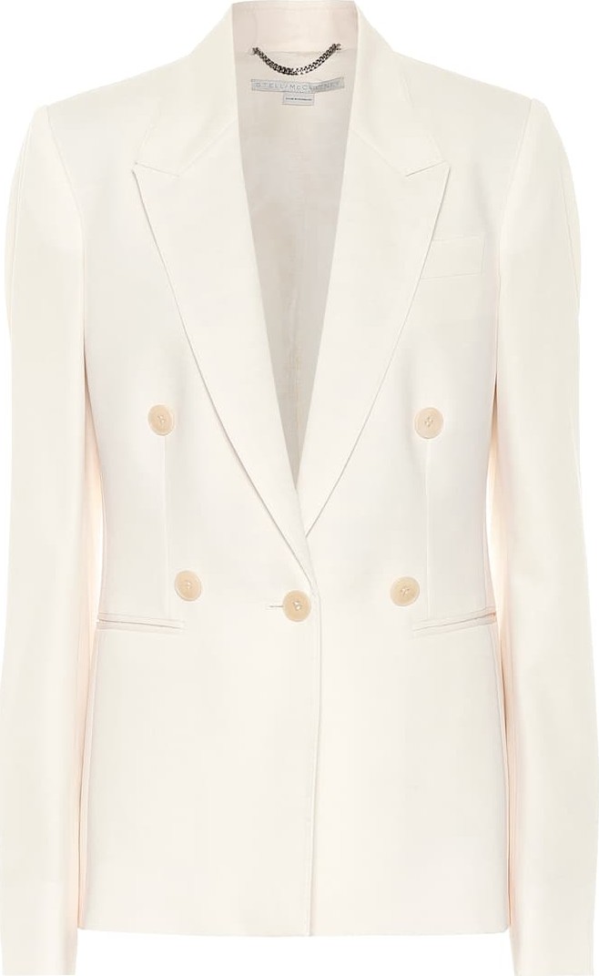 Stella McCartney Wool-crêpe blazer