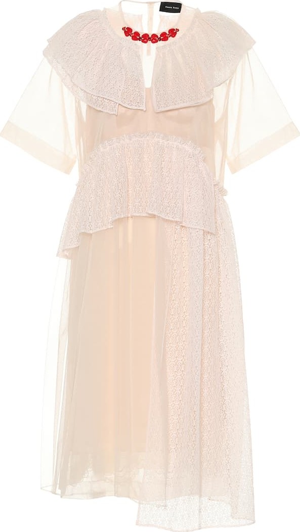 Simone Rocha Lace, tulle and satin dress