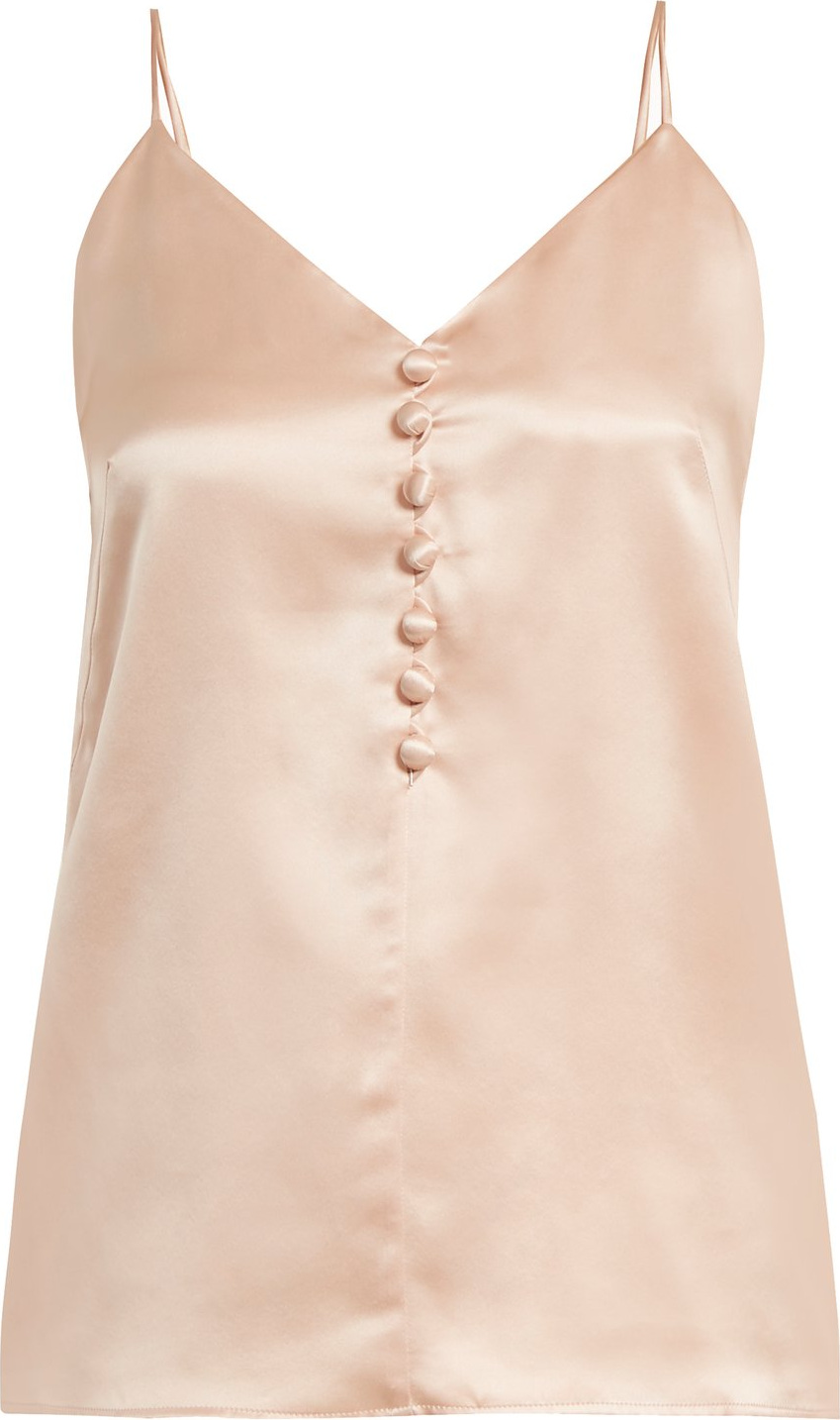 Hillier Bartley V-neck silk cami top