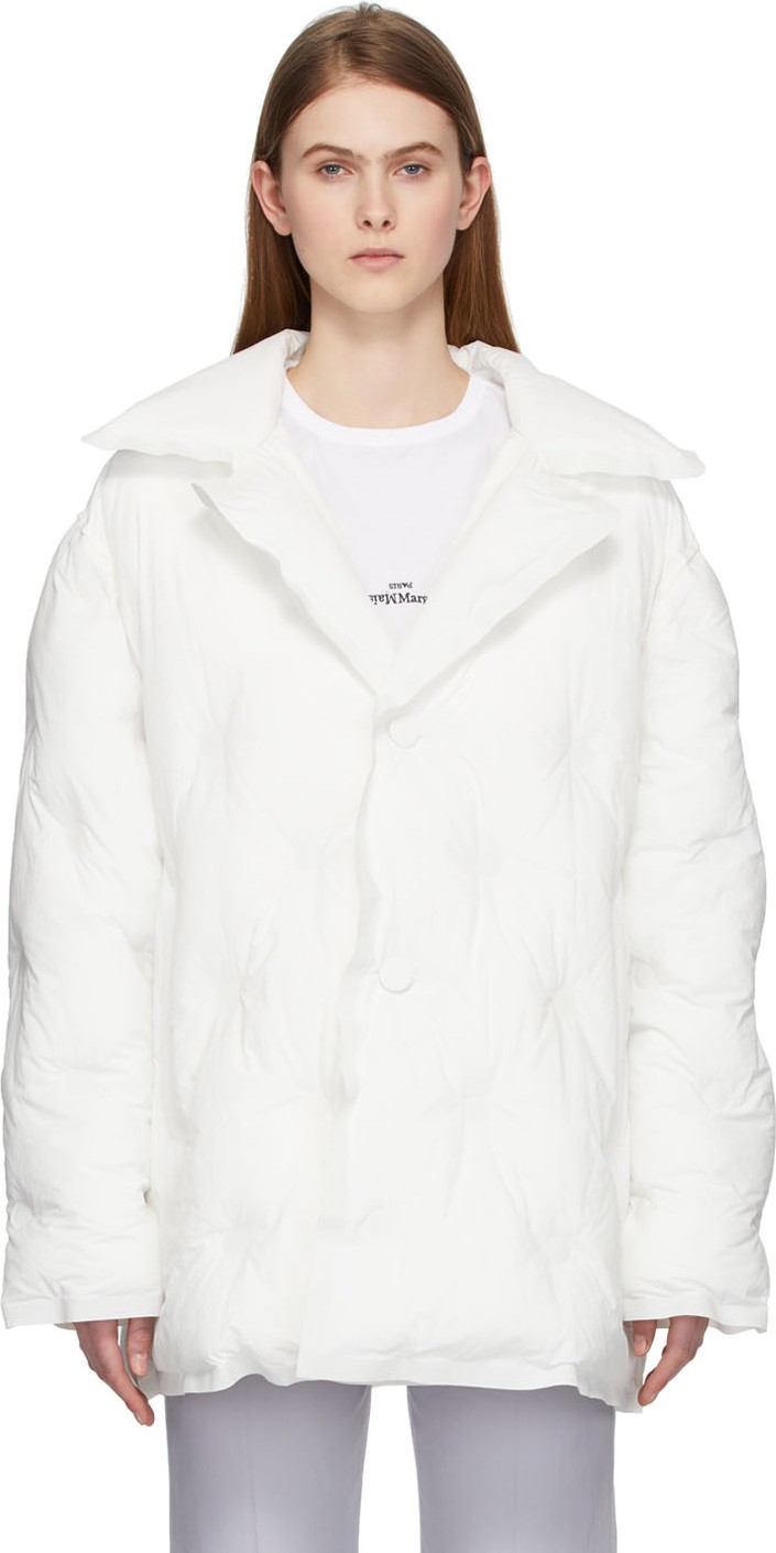 Maison Margiela White Recycled Nylon Jacket